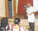 Udupi: Guest lecture on Brand Theory of Solids held at Milagres College, Kallianpur